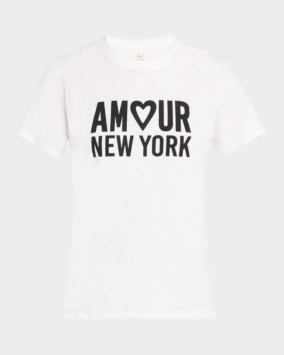Short-Sleeve Amour Heart Tee